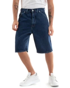Bermuda Pantaloncini Uomo Corti Jeans Baggy Tasca Smart Denim GIOSAL-PC1918A