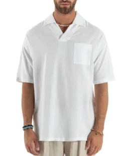 Camicia Maniche Corte Lino Relaxed Fit CC1225A