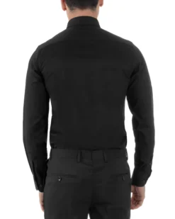Camicia Uomo Da Smoking Collo Diplomatico Slim Fit Basic Nero C2952A
