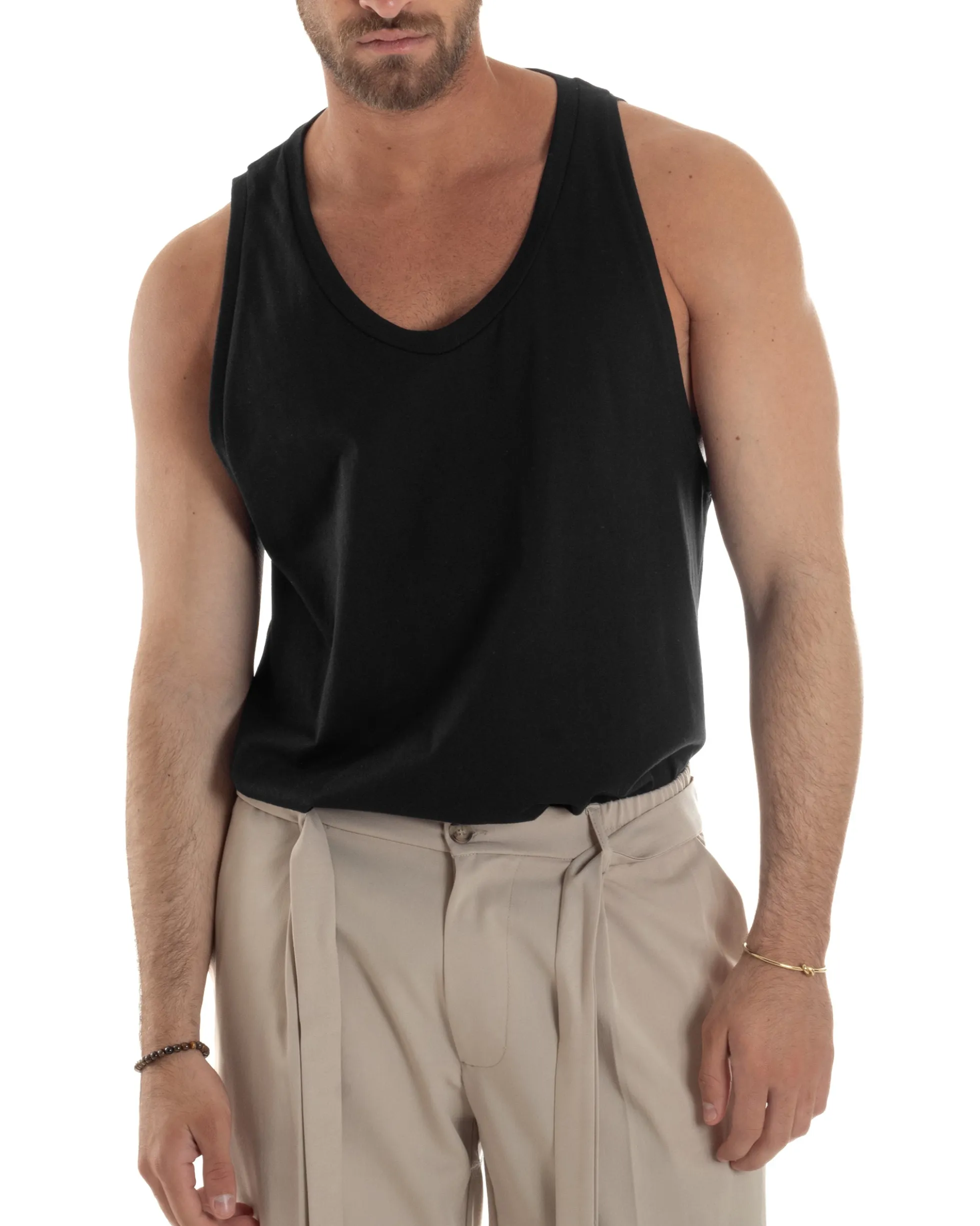 Canotta Cotone Oversize CN1086A