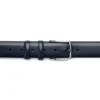 Cintura Uomo Larga Cinta Fibbia in Metallo Regolabile Blu Ecopelle GIOSAL-A2111A