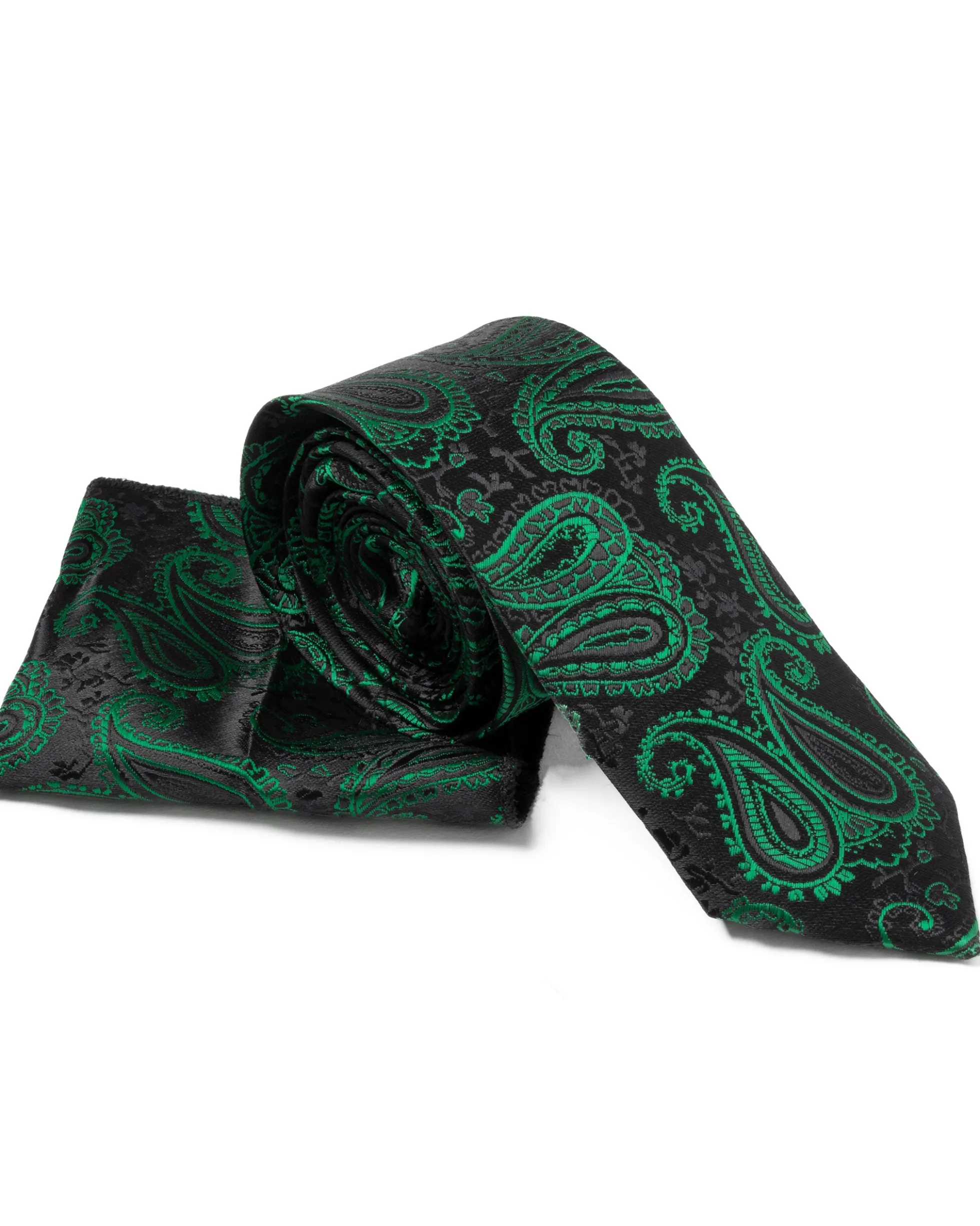 Cravattino Uomo Unisex Cravatta Pala Media Elegante Cerimonia Casual Fantasia Damascata Jacquard Nero GIOSAL-CP1148A