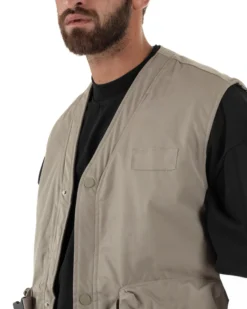 Gilet Casual Regular Fit Smanicato Streetwear G3324A