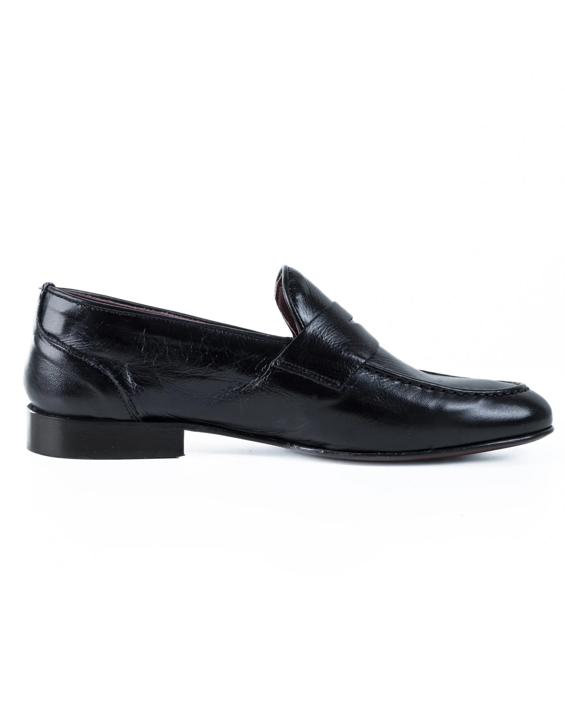 Mocassini College Uomo Con Bendina Scarpe Classiche Ecopelle Eleganti Cerimonia Suola Di Cuoio Con Ovalino Antiscivolo Casual Blu GIOSAL-S1273A