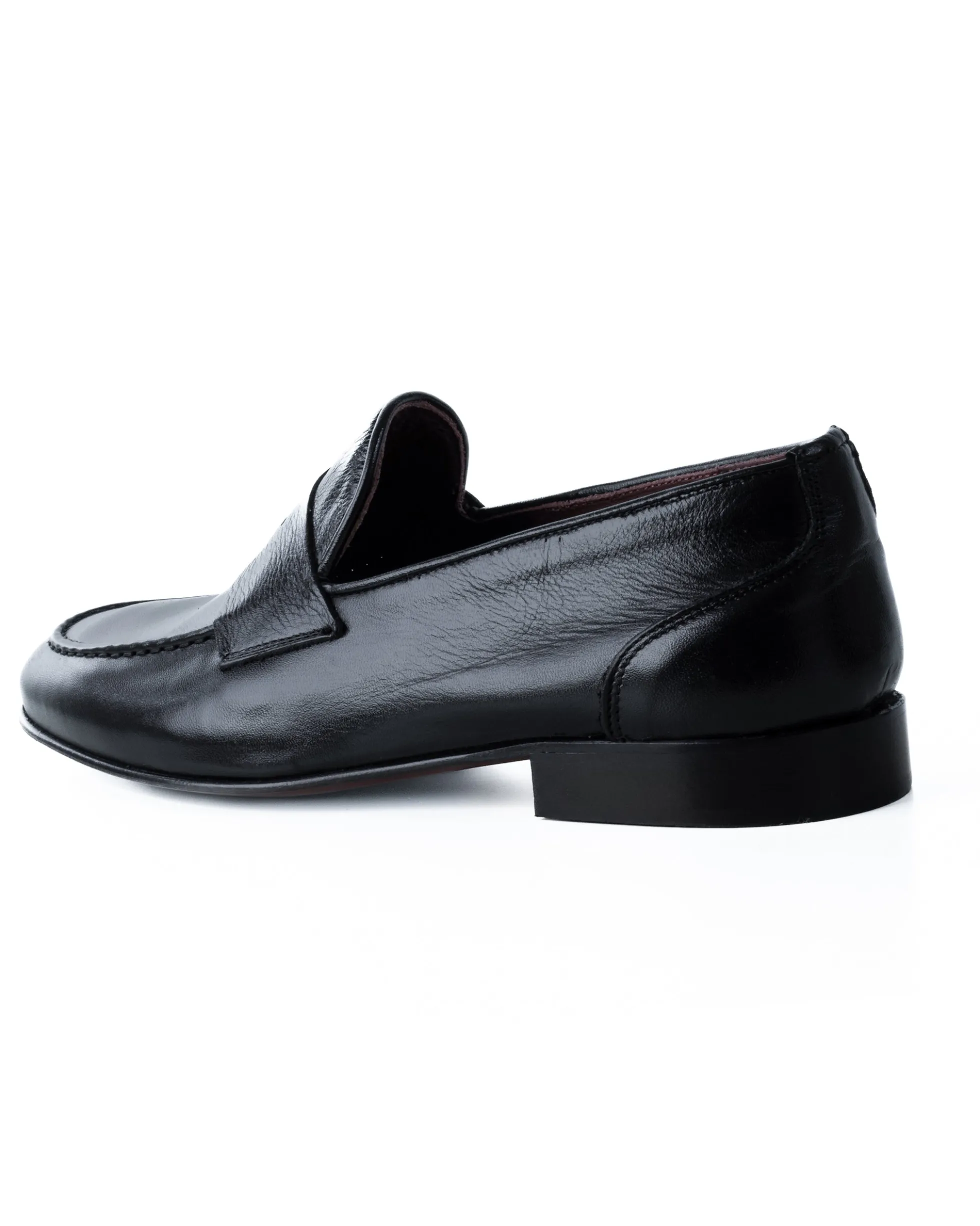 Mocassini College Uomo Con Bendina Scarpe Classiche Ecopelle Eleganti Cerimonia Suola Di Cuoio Con Ovalino Antiscivolo Casual Blu GIOSAL-S1273A