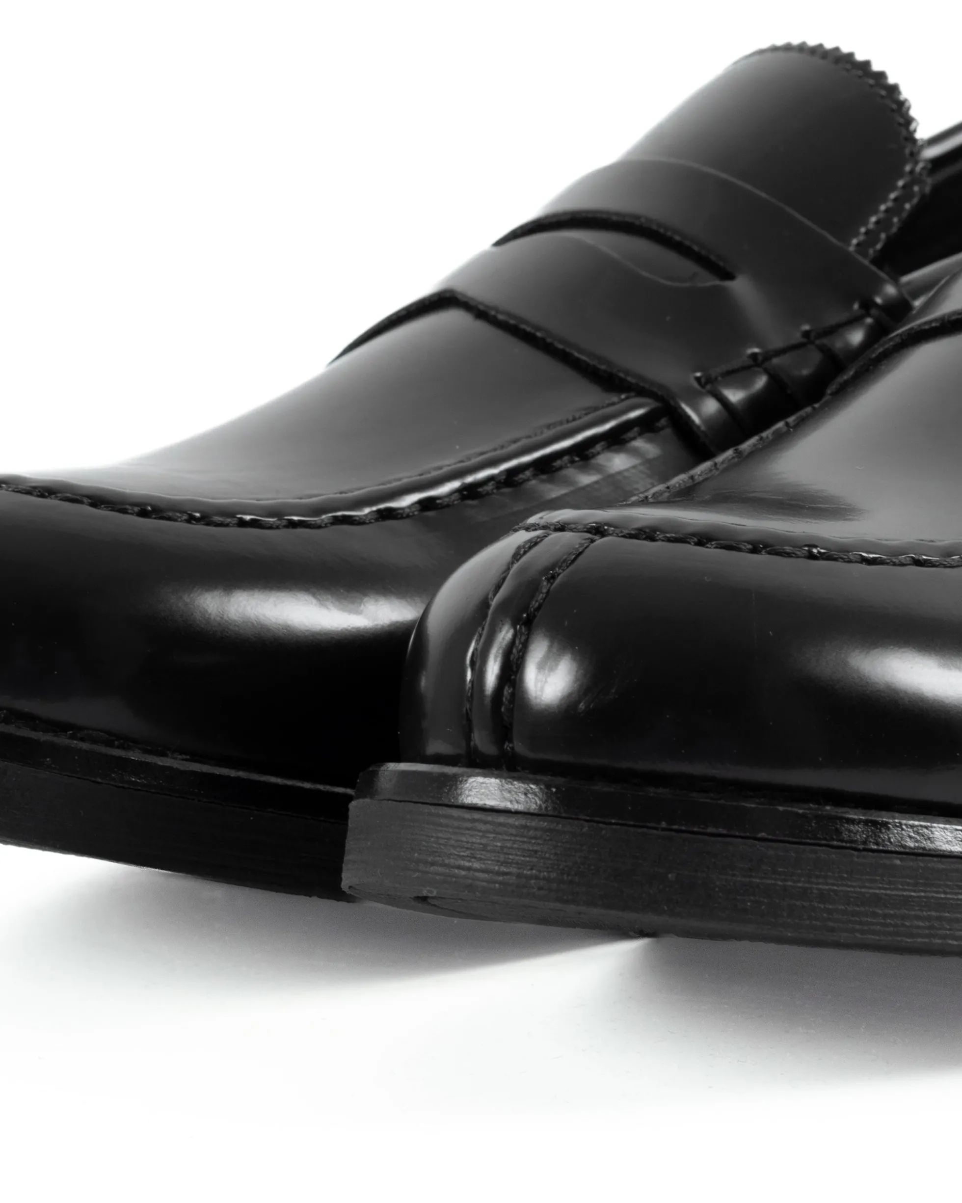 Mocassini College Uomo Scarpe Ecopelle Abrasivate Eleganti Cerimonia Suola Di Gomma Casual Nero GIOSAL-S1283A
