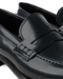 Mocassini College Uomo Scarpe Ecopelle Abrasivate Eleganti Cerimonia Suola Di Cuoio Casual Blu GIOSAL-S1261A