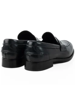 Mocassini College Uomo Scarpe Ecopelle Abrasivate Eleganti Cerimonia Suola Di Cuoio Casual Blu GIOSAL-S1261A
