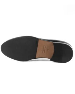 Mocassini Uomo Con Nappine Scarpe Ecopelle Abrasivate Lucide Eleganti Cerimonia Suola Di Cuoio Casual Blu GIOSAL-S1266A