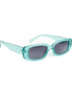 Occhiali da Sole Rettangolari Casual Sunglasses Uomo Donna Unisex Azzurro GIOSAL-OC1071A