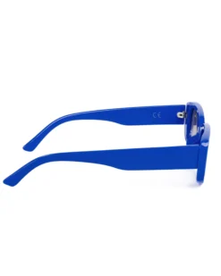 Occhiali da Sole Uomo Donna Unisex Casual Sunglasses Lenti Nero Squadrate Blu GIOSAL-OC1065A