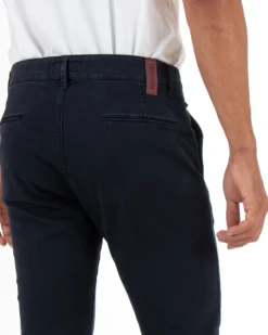 Pantaloni Uomo Tasca America Lungo Classico Slim Blu GIOSAL-P5409A