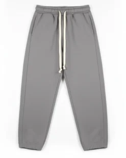 Pantaloni uomo tuta balloon fit cotone leggero pantalaccio japan baggy grigio piombo GIOSAL-P6442A