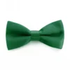 Papillon Farfalla Raso Uomo Unisex Cravattino Verde Accessorio Elegante Cerimonia Casual Basic GIOSAL-CP1067A