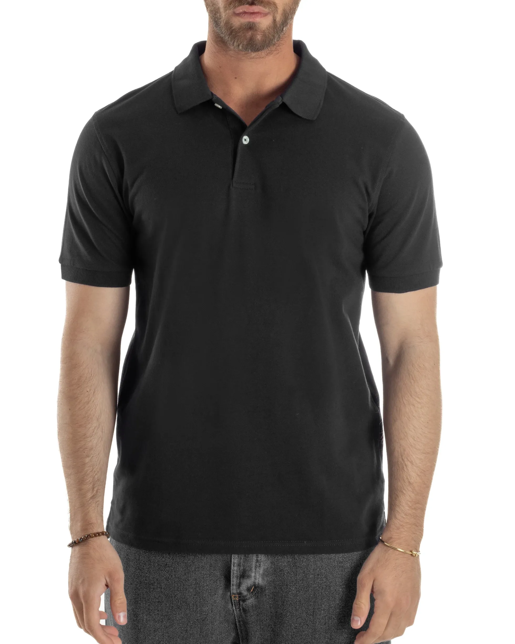 Polo Basic Cotone Tinta Unita TS3145A