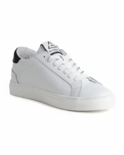 Scarpe uomo sneakers casual basic sportive ecopelle bianco GIOSAL-S1308A