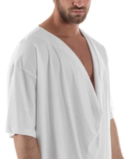T-shirt Cotone Drappeggiata TS3117A
